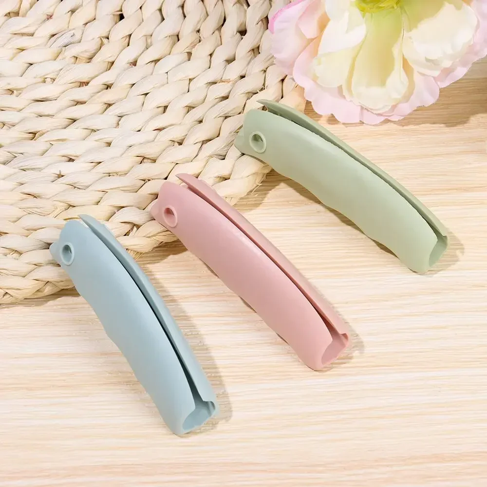 1pcs Comfortable Portable Silicone Mention Hook for Shopping Bag To Protect Hands Trip Grocery Bag Holder Clips Handle Carrier