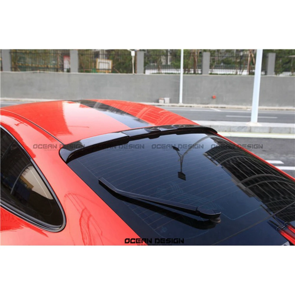 2018 - 2022 For Porsche Carrera 992 top SPOILER Car Styling Carbon Fiber Roof Spoiler Trunk Boot Wing