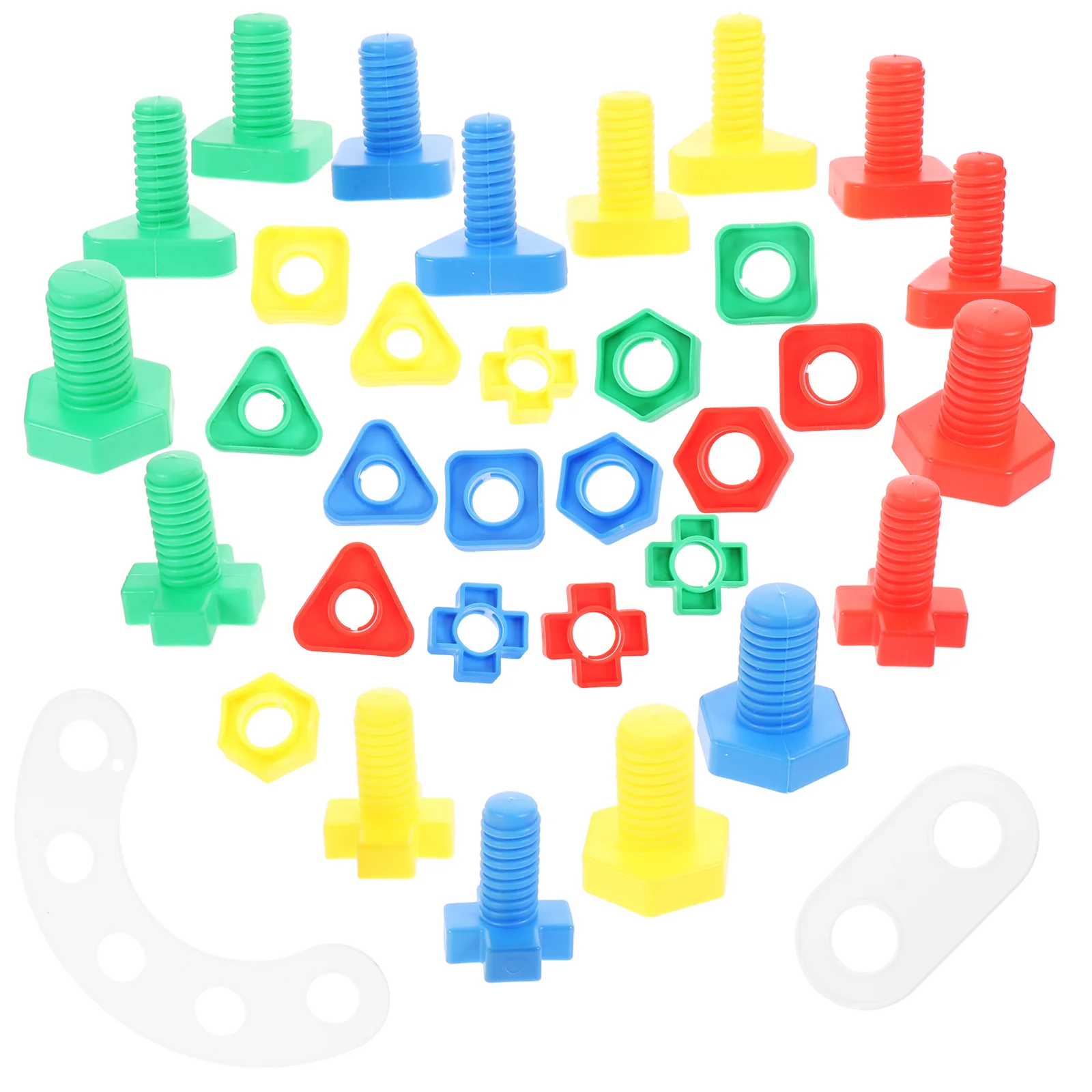 16 Pairs Tighten The Screws Toy Child Childrens Toys Christmas Kids Gifts Plastic