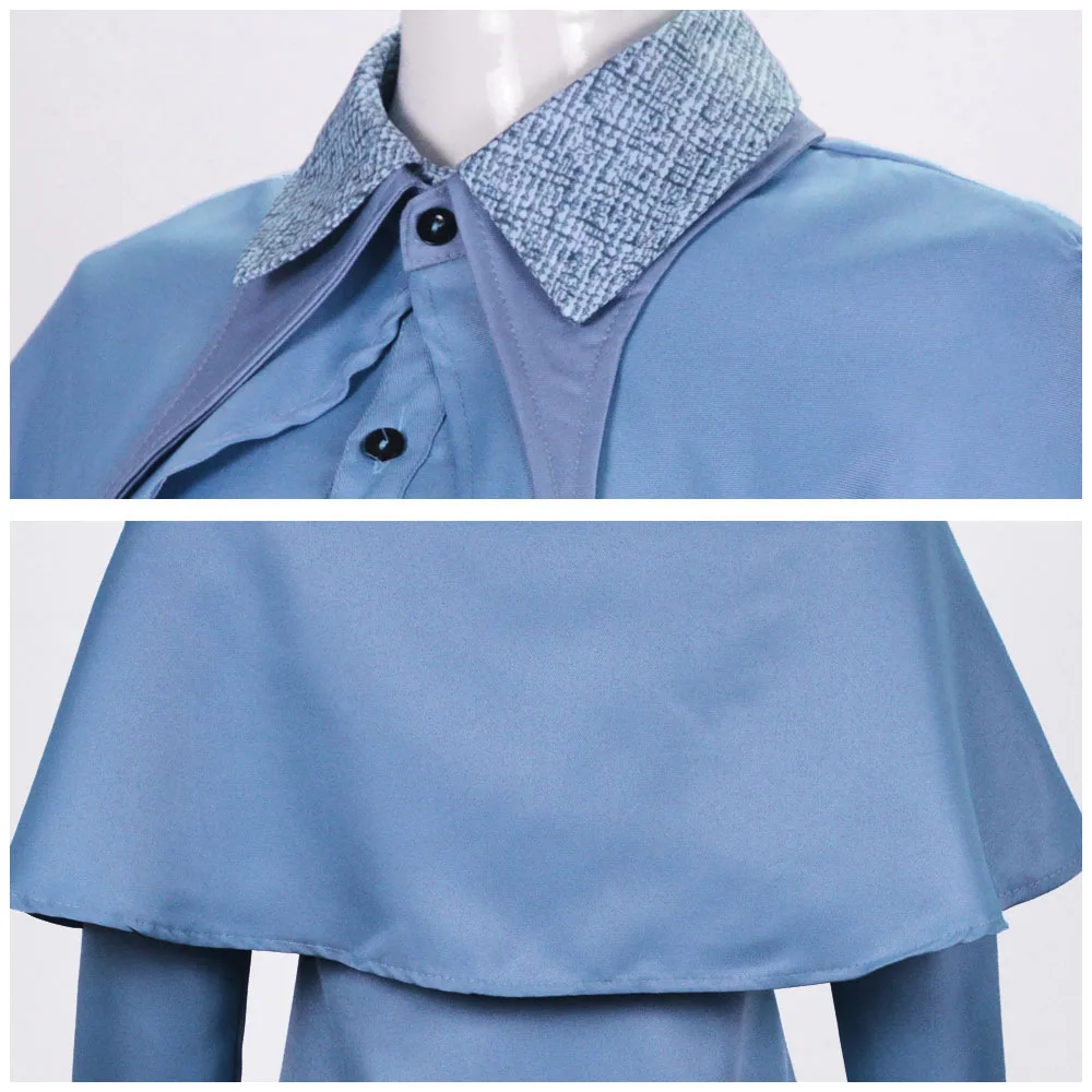 زي تنكري دي فلور إيزابيل ديلاكور لونفانت والبالغين الزي الرسمي Sвde l'École des Bol رداء Trempée أنيمي الهالوين