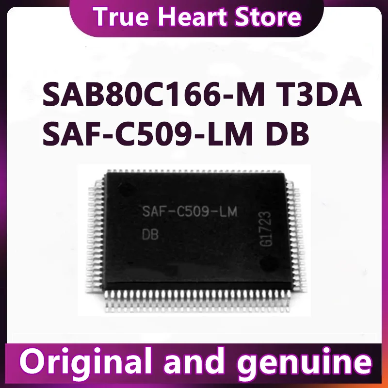 SAB80C166-M SAB80C166W-M-T3DA SAF-C509-LM LMDBSAF-C509 C509 QFP-100 في المخزون الأصلي جديد 1 قطعة/الوحدة
