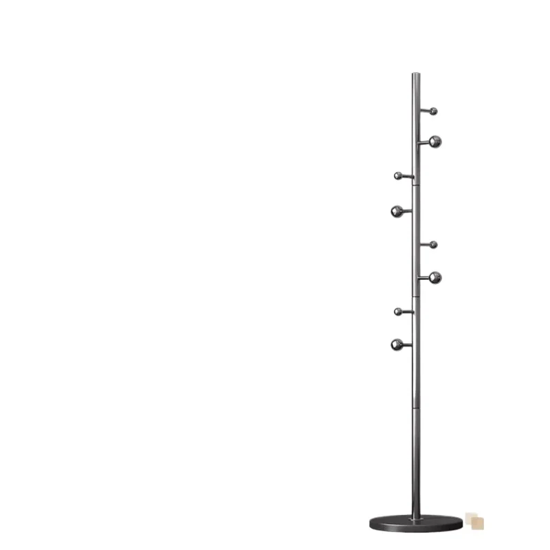 Elegant Freestanding Clothes Rack Modern Stainless Steel Coat Stand Luxury Garment Organizer for Bedroom Entryway Bag Hanger