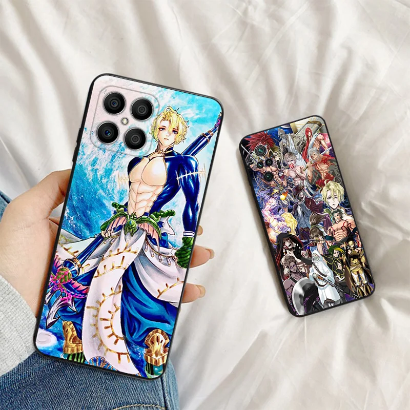 Soft Anti-Drop Phone Case For Honor X7b X6 70 90 X8 b X9A X9B Magic5 Pro Record of Ragnarok Anime Pixel 8A 7A 6A 6 7 8 Cover