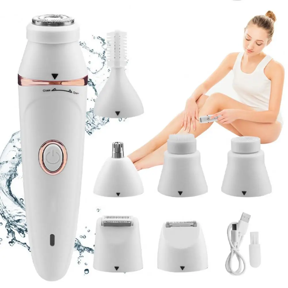 

Multifunction Electric Lady Shaver, Body Hair Removal Epilator, Painless Cordless Trimmer Razor, Gifts For Women，IPX5 Waterproof