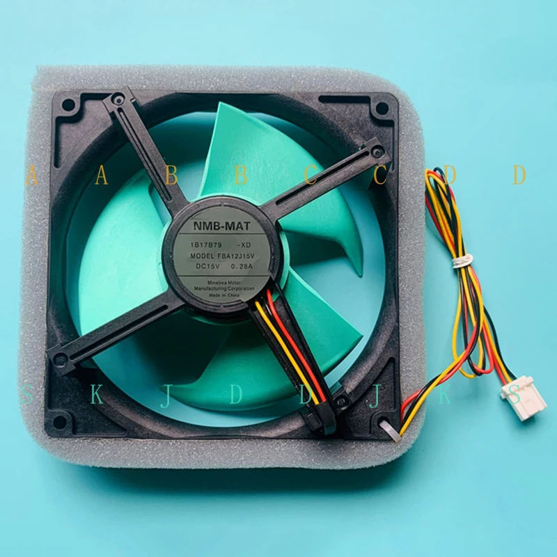 

НОВЫЙ Вентилятор охлаждения NMB-MAT FBA12J15V 15В 0.28А 3-контактный