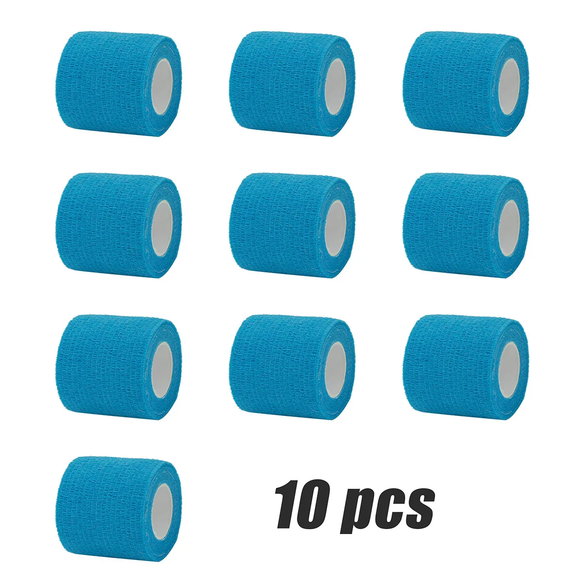 1/6/10Pcs Sky bleu Sport Self Adhesive Elastic Bandage Wrap Tape Elastoplast For Knee Support Pads Finger Ankle Palm