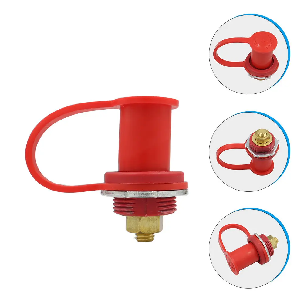 

Remote Battery Charging Post 20Mm Brass Terminal Panel Mount For Car Boat Rv Utv Atv Marine Agricultural Vehicles