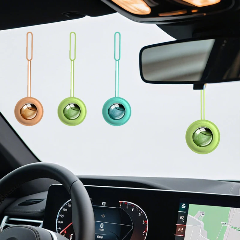 

Simple Silicone Car Fragrance Hotel Zen Tea Senior Pendant Osmanthus Tea Fragrance Lasting Perfume Men'S Car Fragrance