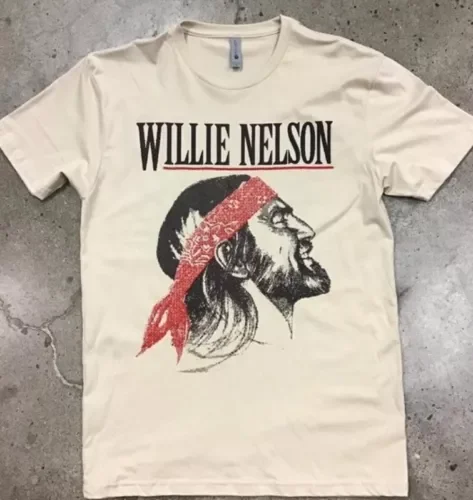 Willie Nelson Tee Gift For Fan Shirt  Anime Graphic T-shirts for Men Clothing Women