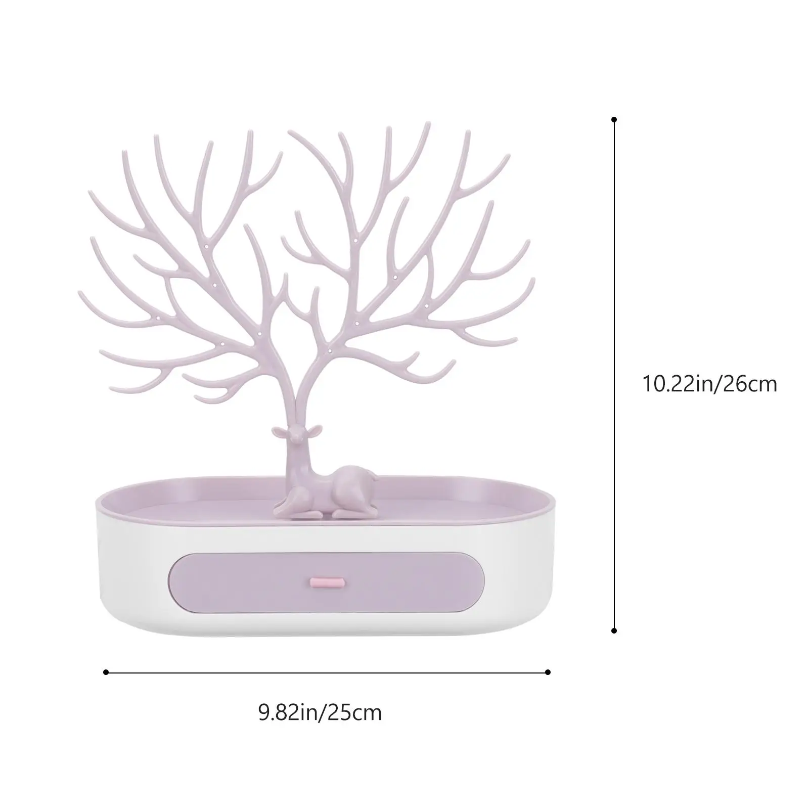 

Jewelry Storage Box Deer Tray Home Holder Desktop Adornment High Grade Materials Exquisite Workmanship Practical Beautiful Store