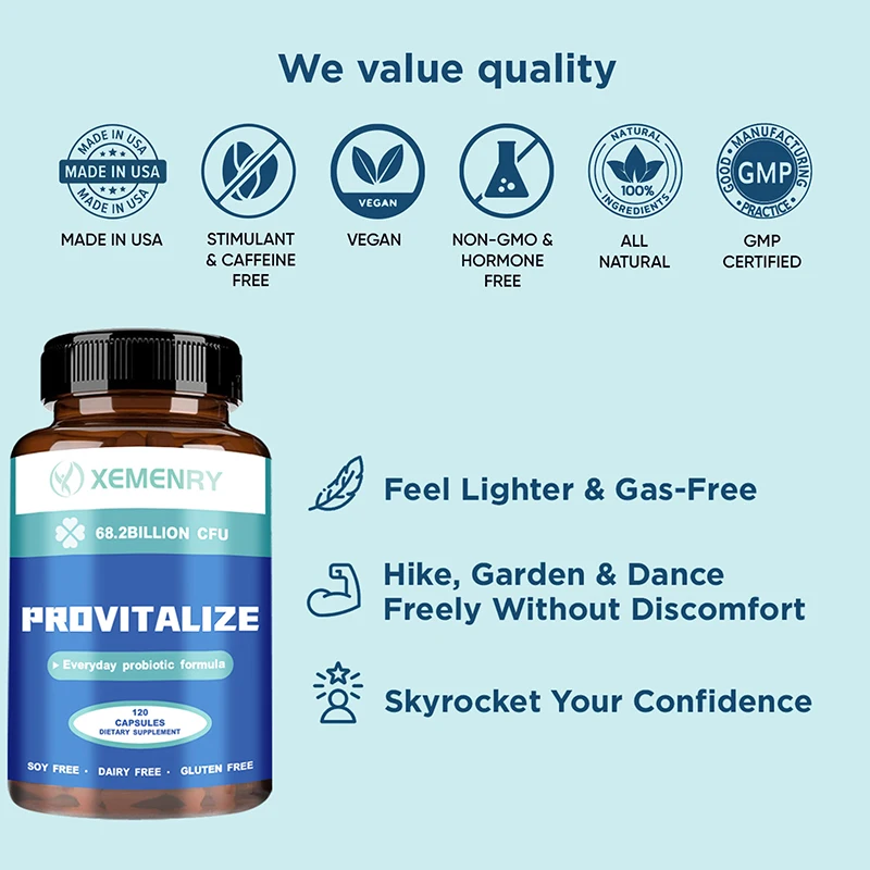 Provitalize - Supports Intestinal Function, Digestive Health, Bloating Relief, Weight Management