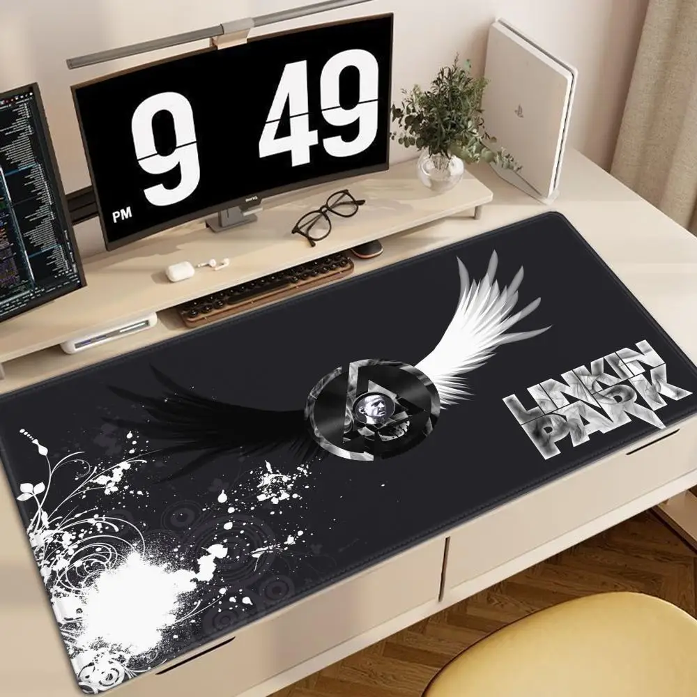 

Famous Band Linkin Park Mouse Pad Multiple Sizes Large Square Computer Office Game Table Mats Rubber Anti-slip Mousepads