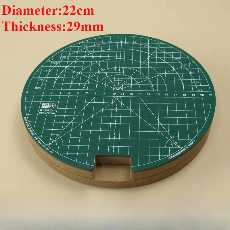 

Cutting Platform Table Tennis Racket Rubber Rotary Cutting Workbench Glue Stick Table Tennis Glue Paste Tool Work Mat