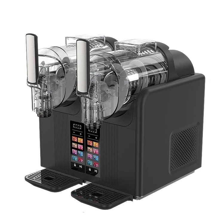 New Arrival 4L Large Capacity Commercial Slush Machine  Frozen Beverage Maker for Bar Cafe Beverage Shop