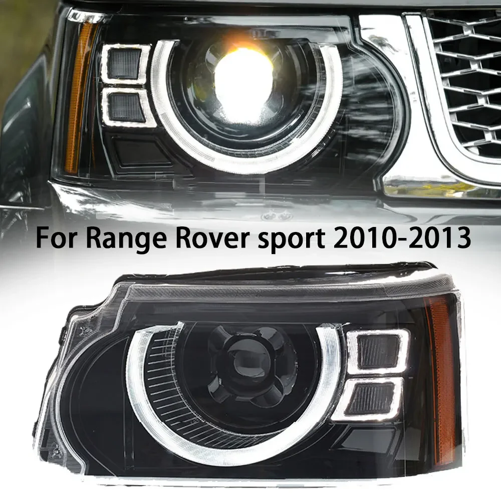 Car Led Headlights For Land Rover Range Rover Sport 2010-2013 L320 Upgrade LED Front Lights Automobile Parts LR023551 LR023552