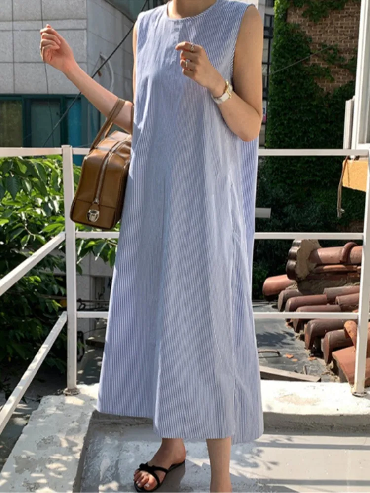 Vestido f casual t com design vazado nas costas, estilo retrô e despojado, de um ombro só, em mistura de aodã...