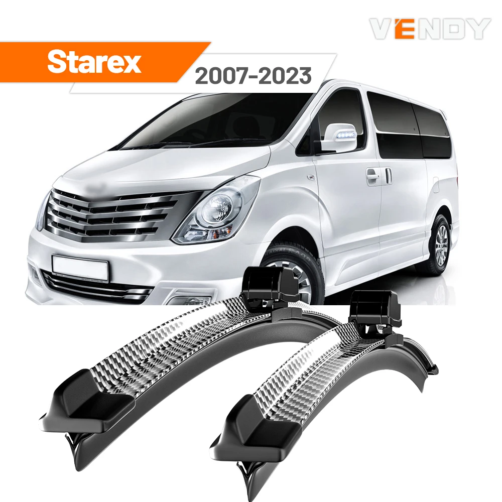 

For Hyundai Starex H1 2007-2023 2010 2014 2015 2016 2017 2018 2019 2020 2021 2pcs Front Windshield Wiper Blades Windscreen Wiper