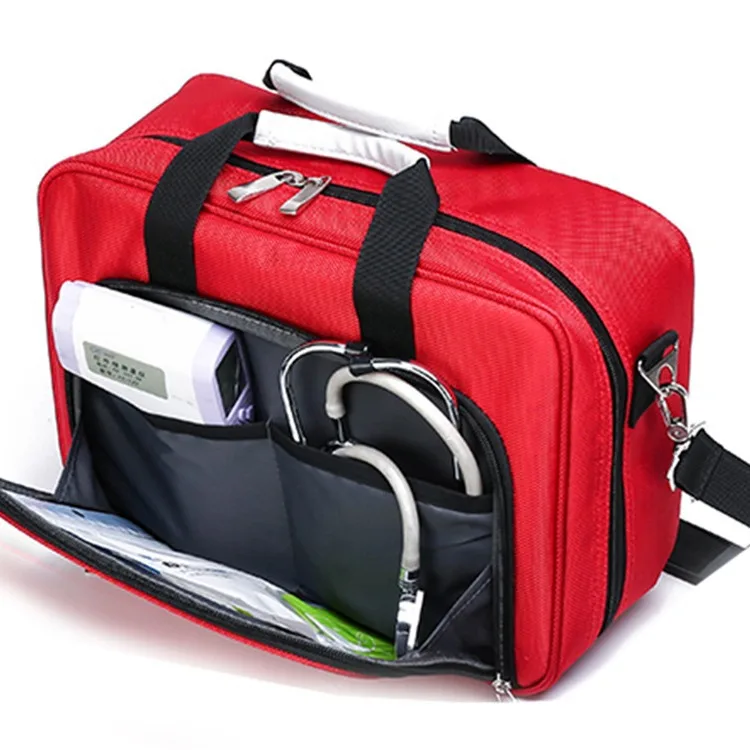 Kit de primeiros socorros, suprimentos médicos para acampamento, equipamento de resgate de emergência, bolsa vazia, à prova d'água, multifuncional, conjunto de viagem