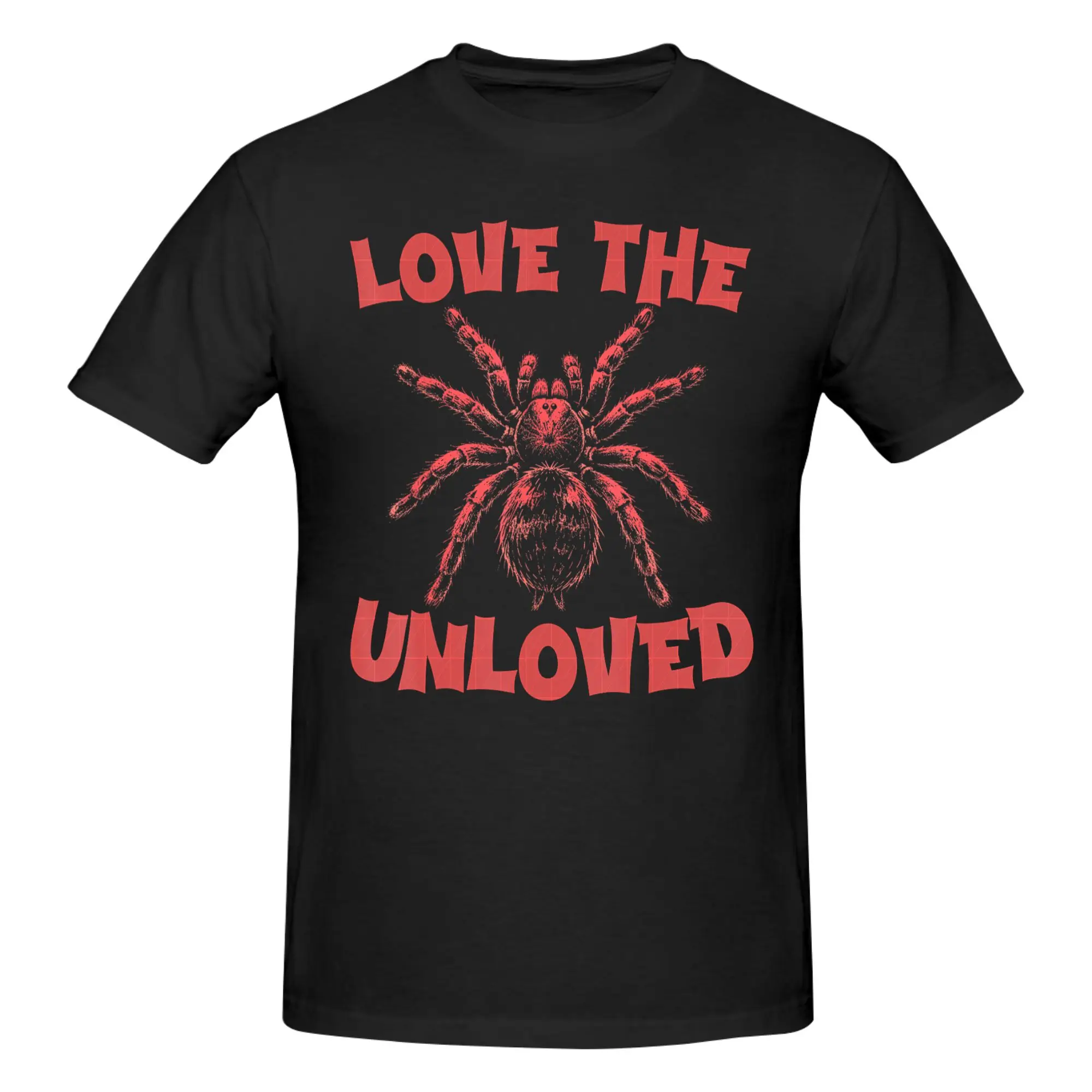 1 Piece Tarantula Lover Novelty 100% Cotton T-Shirt Love The Unloved Tops Tees For Men