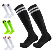 1Pair Soccer Socks Football Long Tube Thick Towel Adult Children's Anti Slip Knee High Kids Basketball Running Sports Socks