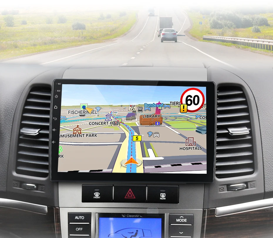 Junsun carplay android auto autoradio für hyundai santa fe 2 2007 2006-2015 gps intelligente systeme stereo multimedia autoradio – Detail 18