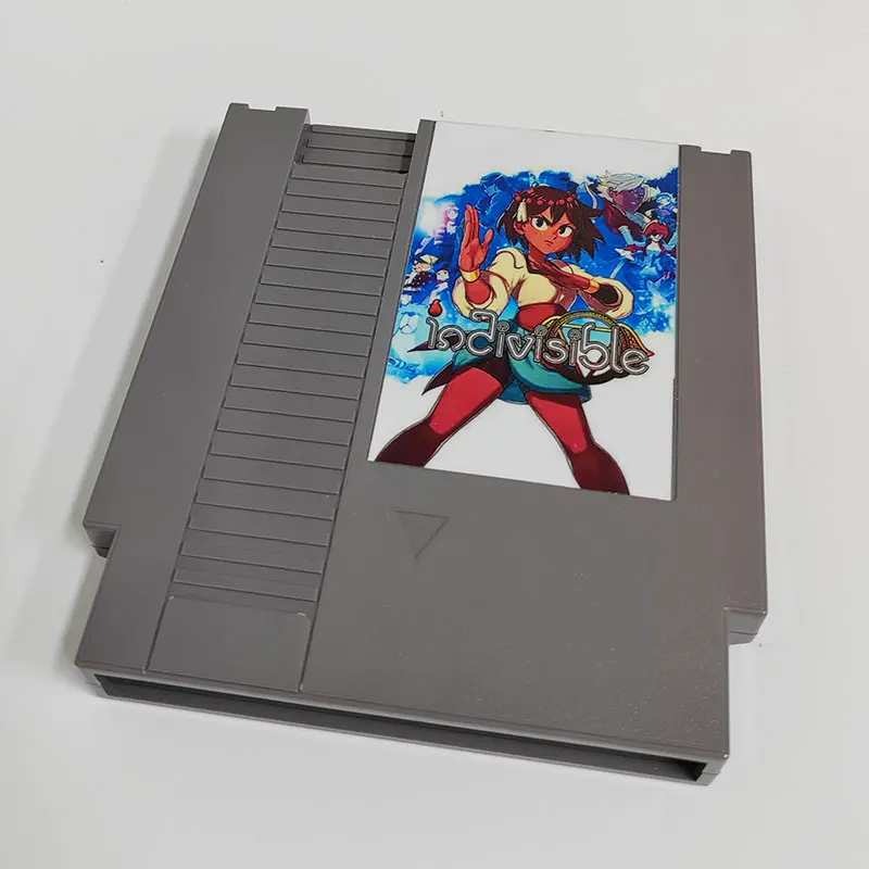 Indivisible - A Brand NEW Retro 72 Pins 8 Bit Game Cartridge For Pal and NTSC Original NES Classic Console