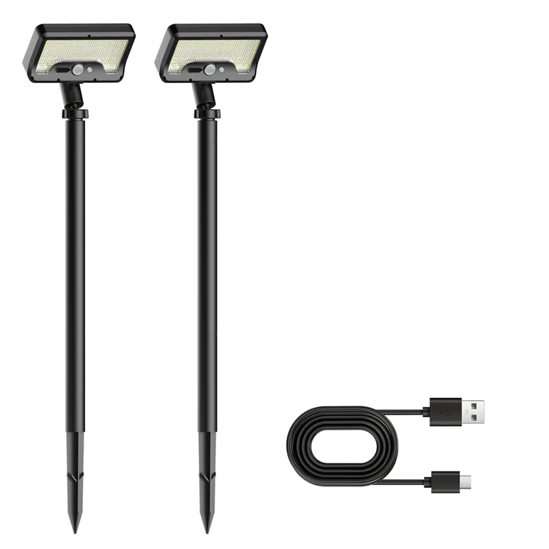 AB66-Solar Lights Outdoor 92 LED Waterproof Pathway Lights Ideal For Garden,Yard,Sidewalk