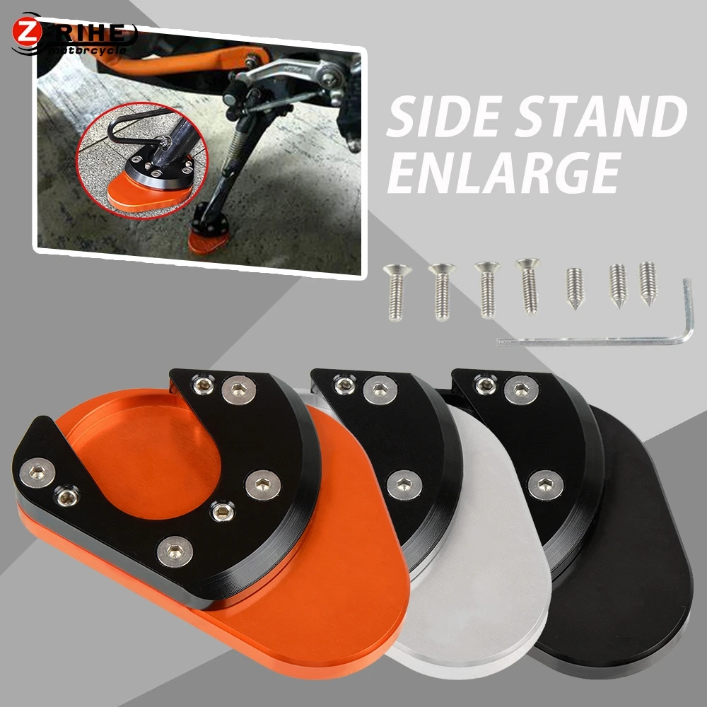 

For 990 SM R SMT Super Supermoto R/S 990 Adventure R/S/T/ABS/R Motorcycle Side Stand Enlarger Sidestand Kickstand Foot Pad