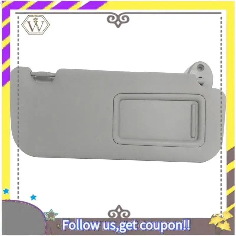 

ABXV-Left+Right Car Sun Visor Makeup Mirror Sunshade For Toyota Corolla 2007-2013 Windscreen Sun Visor Pull Vanity Mirror Access