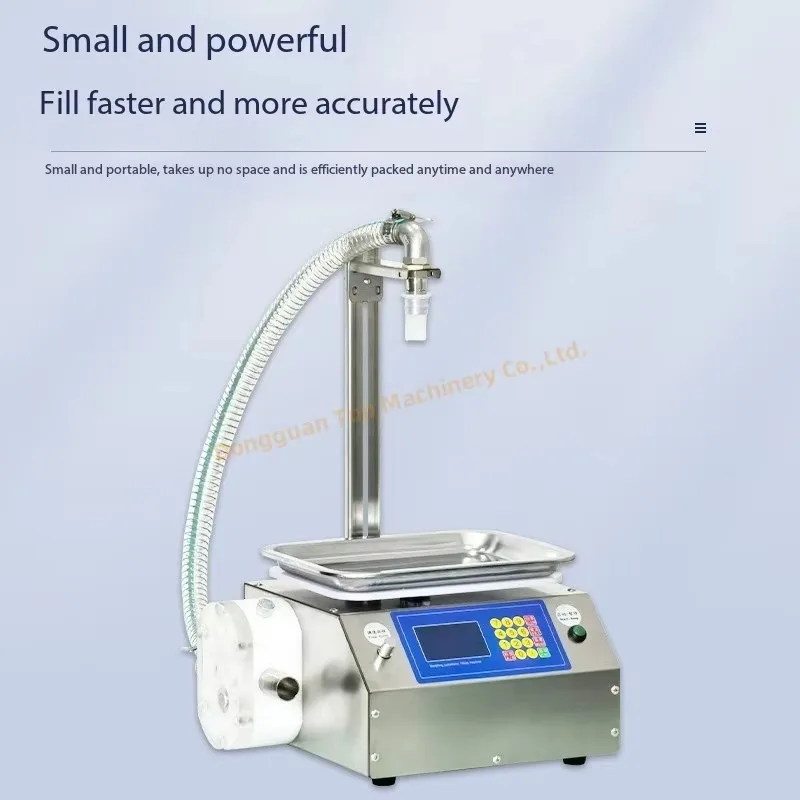 

SY-A7 Semi-Automatic Gear Pump Manual Liquid Honey Edible Oil Bottle Paste Weighing Filling Machine