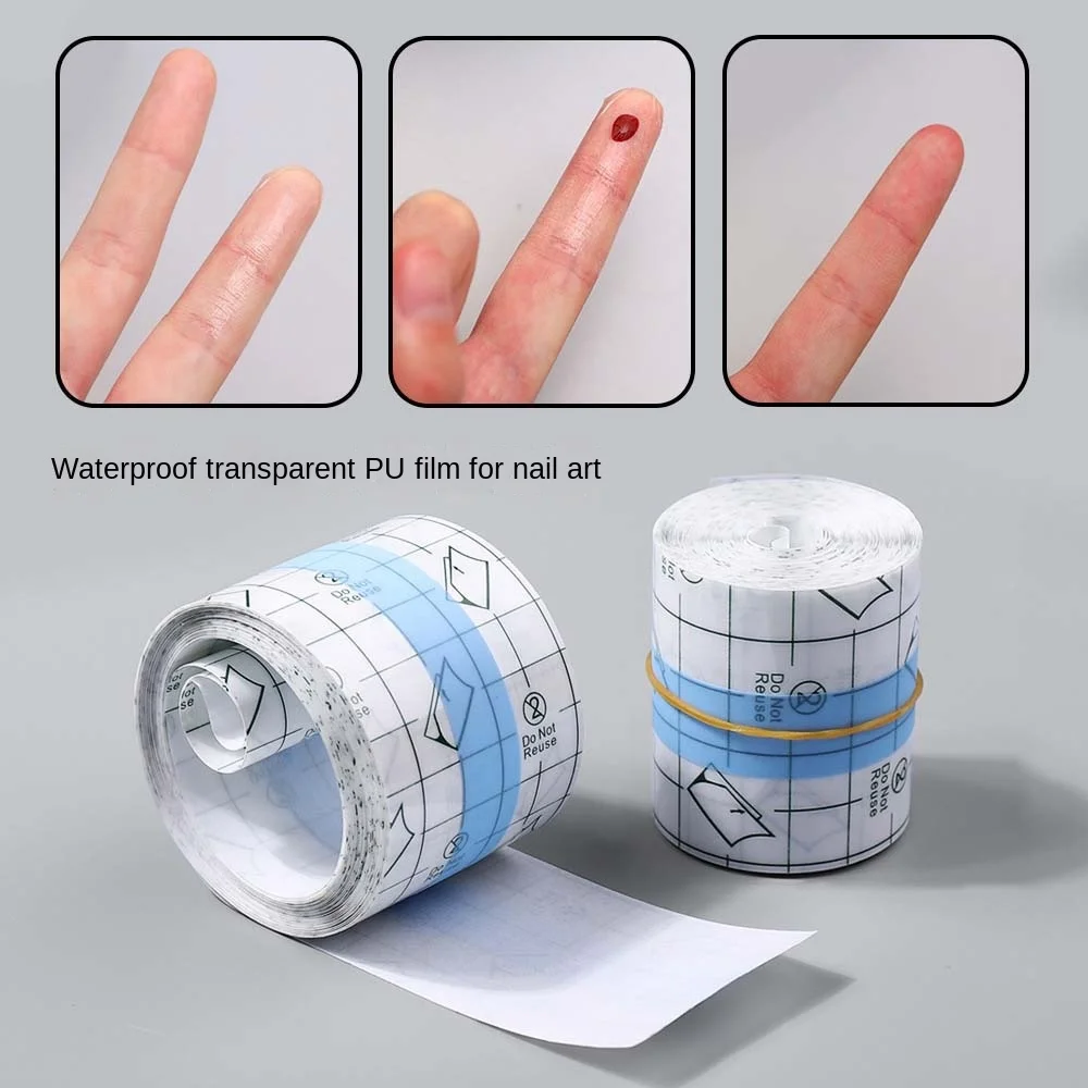 Tattoo Healing Repair Tattoo Aftercare Bandage Second Skin Bandage Tattoo Accessories Nail Art Shield Dressing Tape Wrap Roll