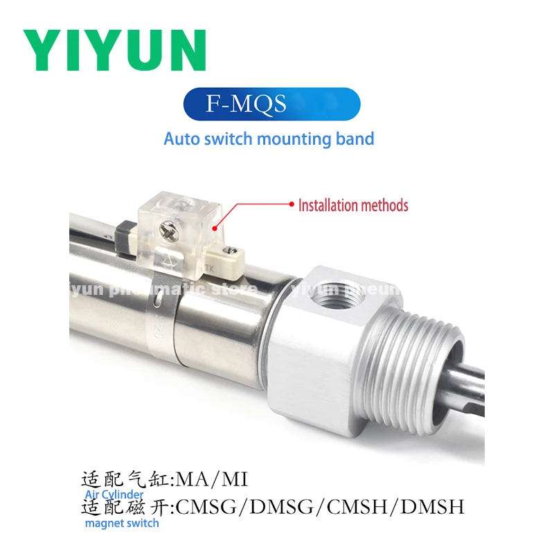 BMY3-016 BMG2-012 BJ5-1 BMP1-032 BMA2/A3-02 Switch Holder and Auto Switch Mounting Band Components and Parts of Air Cylinder