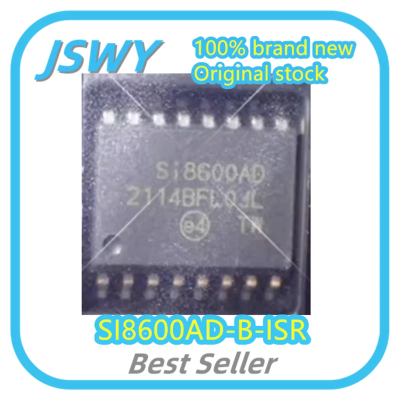 (5/30pcs) SI8600AD-B-ISR SI8600AD SOP16 Integrated Circuit IC Original Bulk Stock