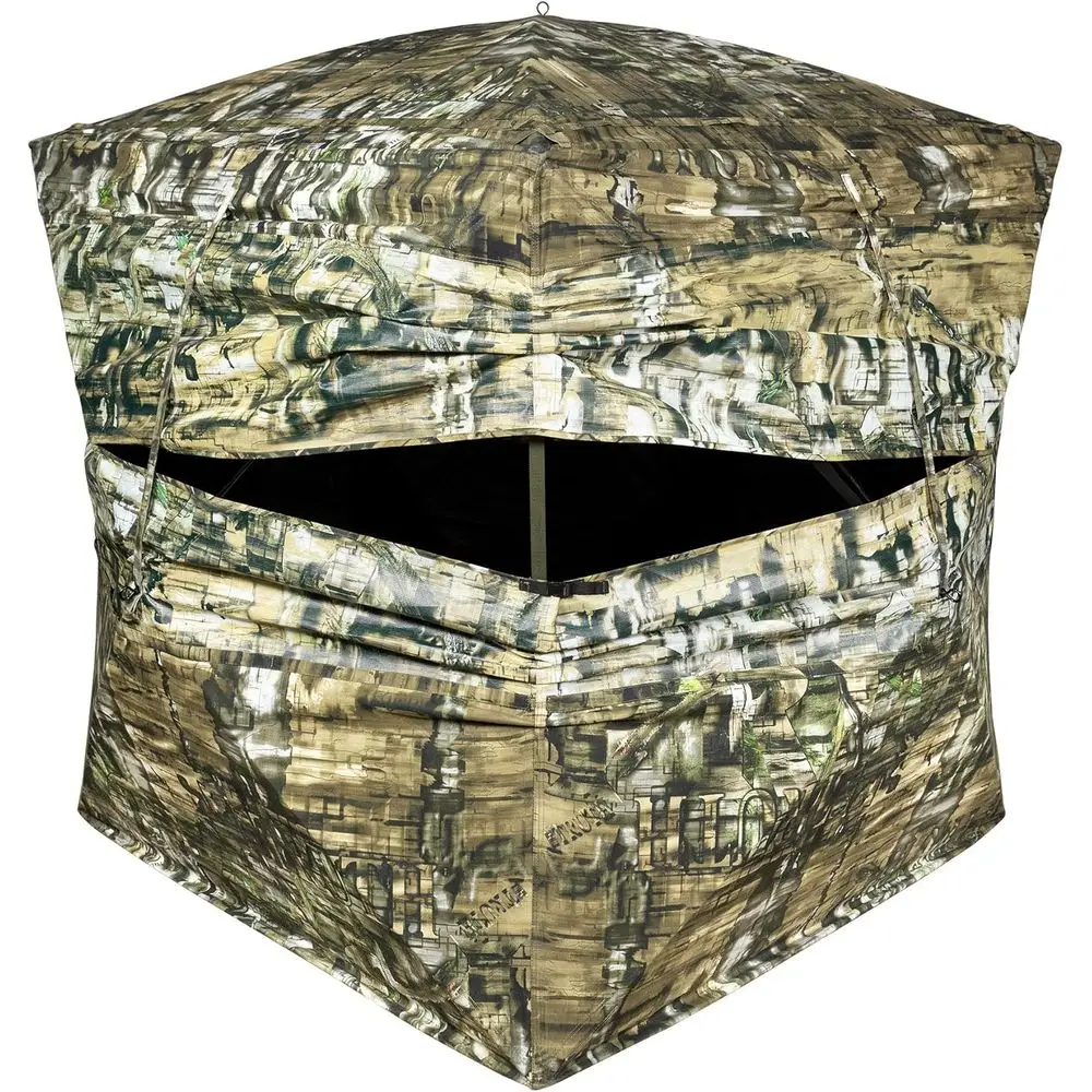

Охотничья палатка Double Bull SurroundView MAX, 180 ° Односторонняя прозрачная камуфляжная маска-невидимка с встроенным солнцезащитным козырьком, камуфляж «Трут»