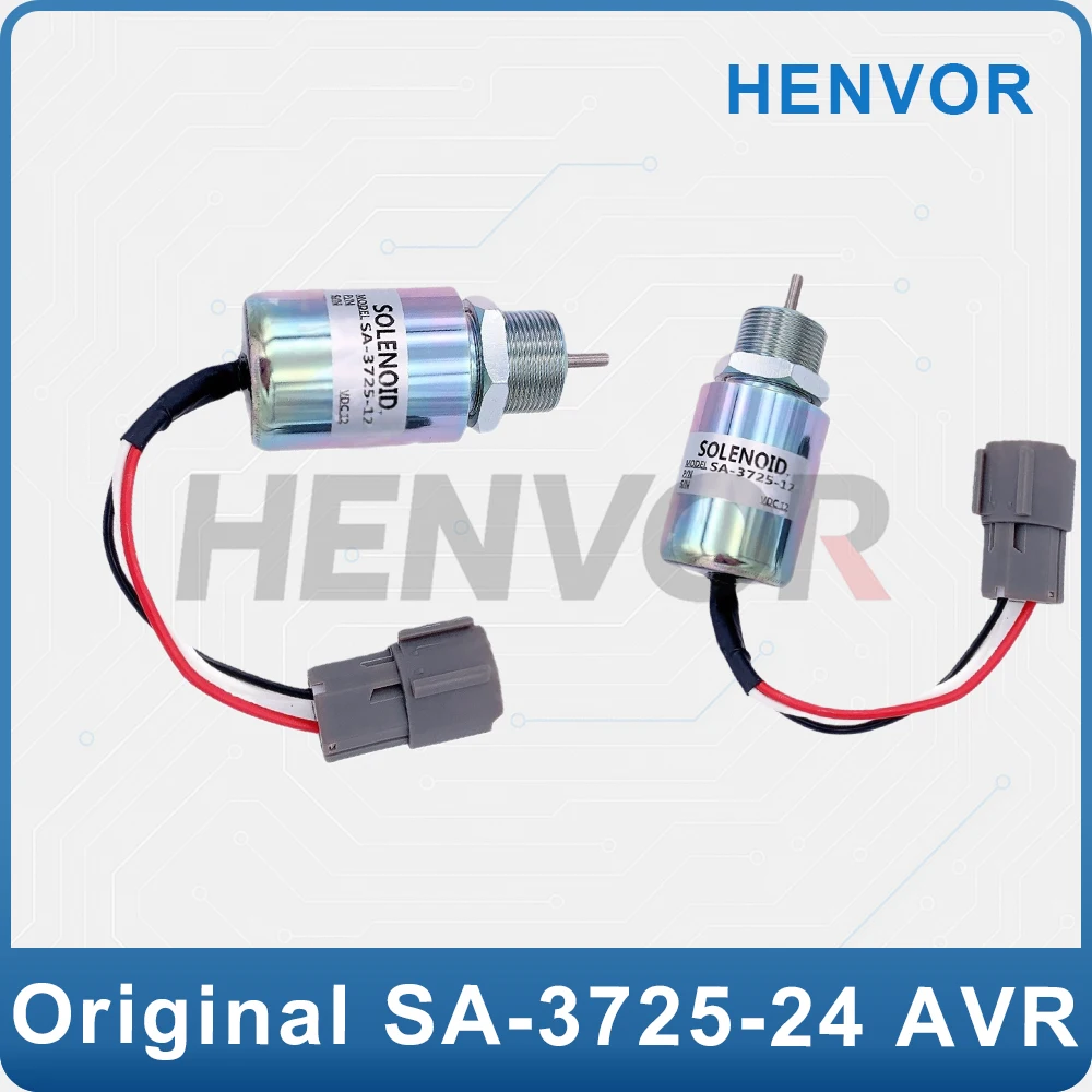 SA-3725-24 24V Flameout Solenoid Valve for Diesel Generator Reliable Performance High Efficiency