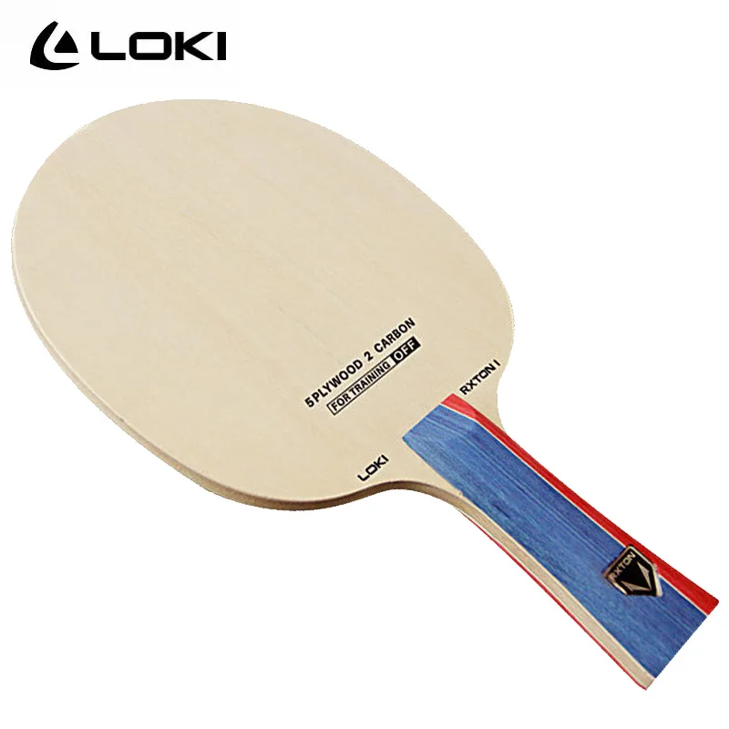 LOKI RXTON 1 stůl tenis čepel 5 dřevo 2 uhlík ping pong čepel ofenziva 7-ply pro tvoření