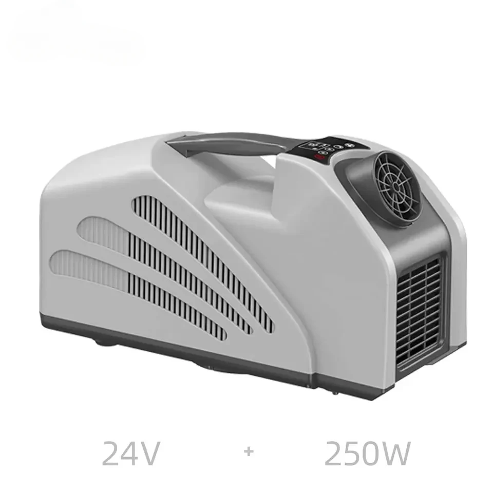 Low Noise Portable DC 24v AC100-240V Mini Air Conditioner for Camping House Using Multiple Scenes