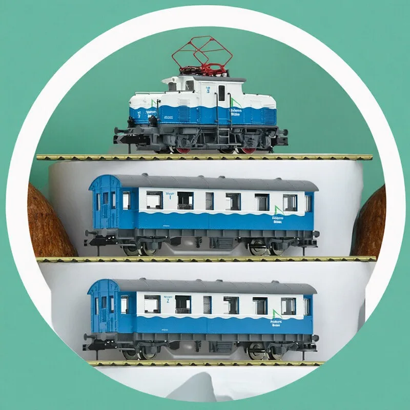 N type 1/160 Toy Train 5560001/5570001 Rack Railway 3-section DCC/DC Train Set  Collectible Ornaments aldult Toy Gift