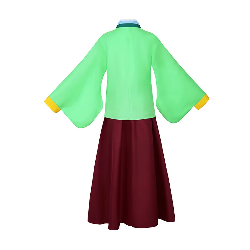 Maomao Costume Cosplay Anime The Apothecary Diaries Cosplay Green Dress Halloween Carnival Party Costume antico per donne ragazze