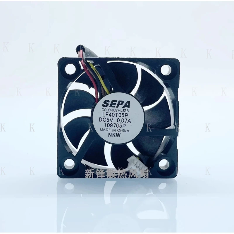 C  FOR  SEPA LF40A05F 4010 5V 0.07A 4CM 4-Wire Cooling Fan