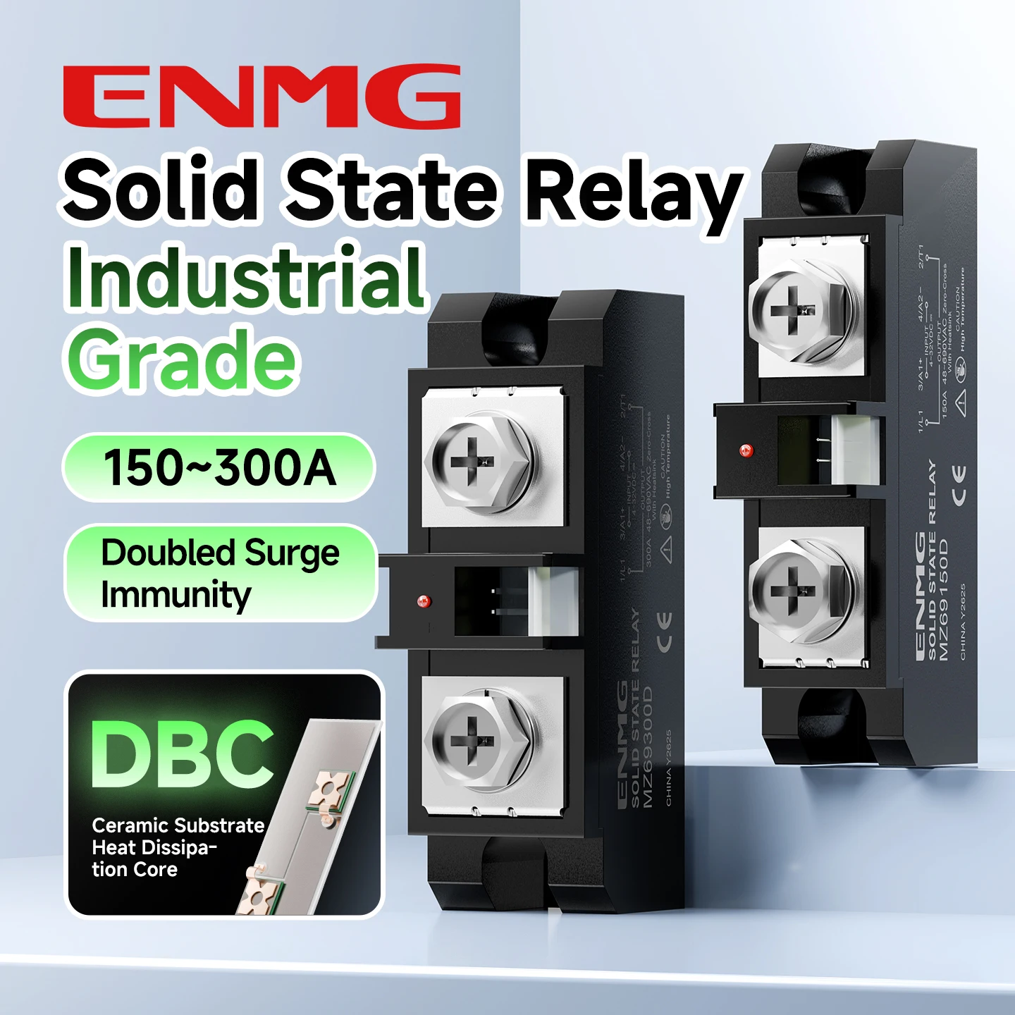 ENMG MZ69150D Industrial Grade High Power Solid State Relay SSR DC Input AC Output Opto Isolated Long Life No Contact Heating