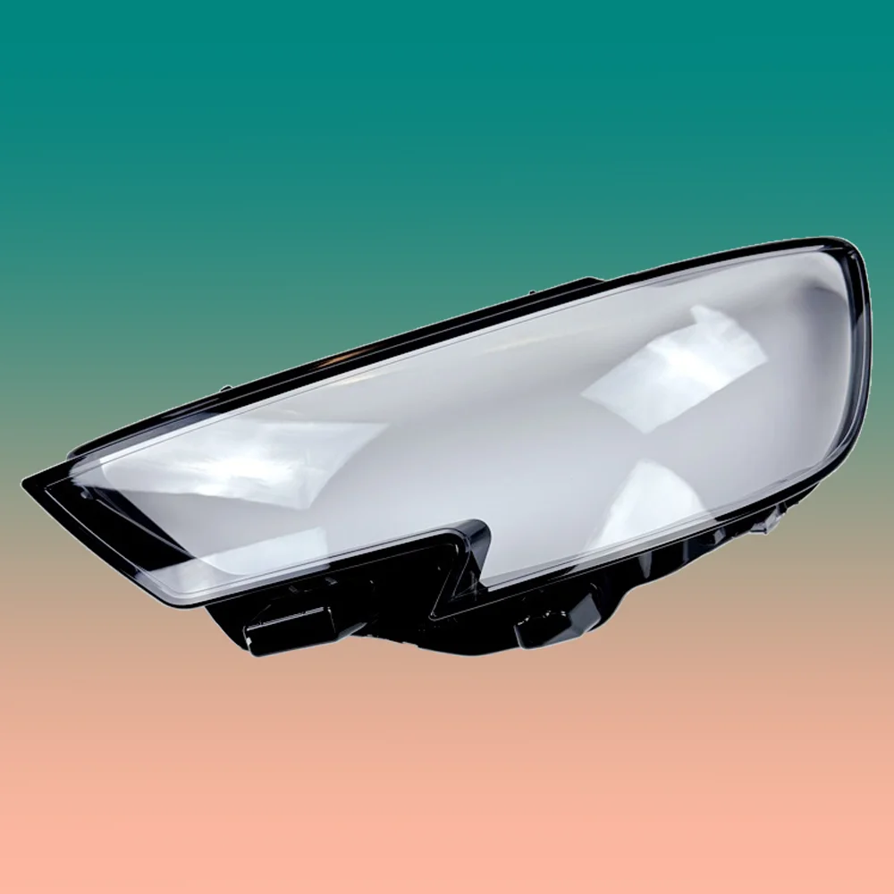 لأودي A3 S3 2017 2018 2019 2020 العلوي الظل شفاف عاكس الضوء عدسة كشافات غطاء مصباح قذيفة شبكي حافة سوداء #3