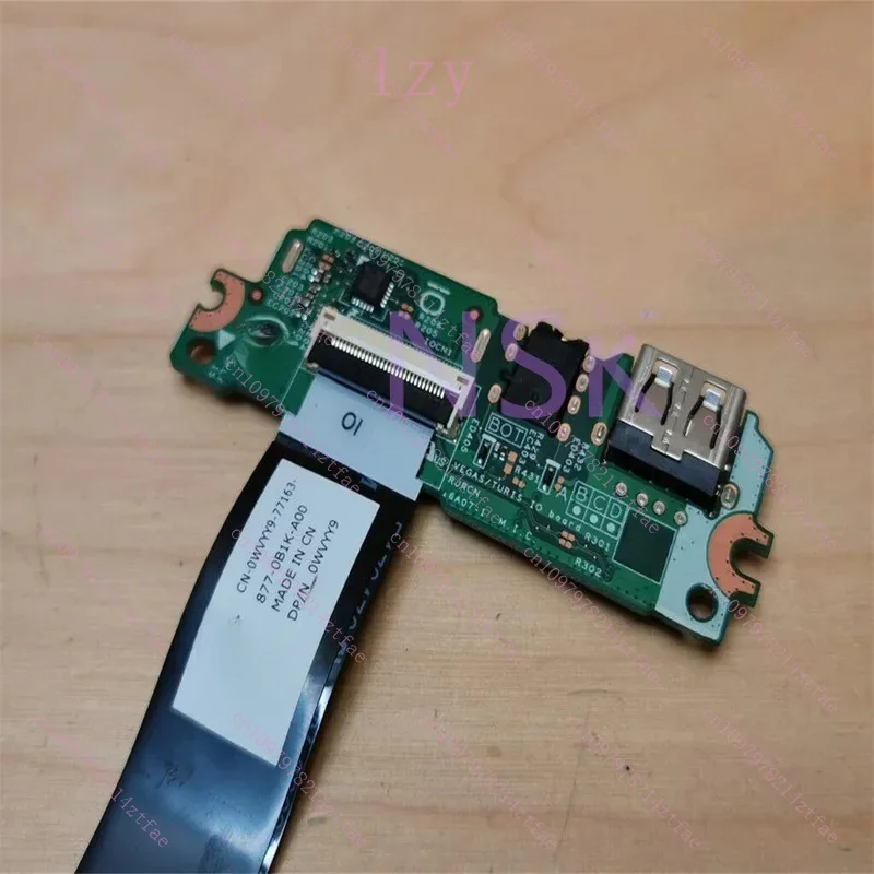 Original Used FOR CN-0WVYY9 0WVYY9 WVYY9 Cable For Dell Vostro 3567 3572 3578 3568 Input Output IO USB Audio Card Reader
