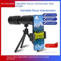 OEM Custom Variable Magnification Monocular Telescope 10-300X40 Variable Magnification Outdoor Concert Mobile Phone Telescope