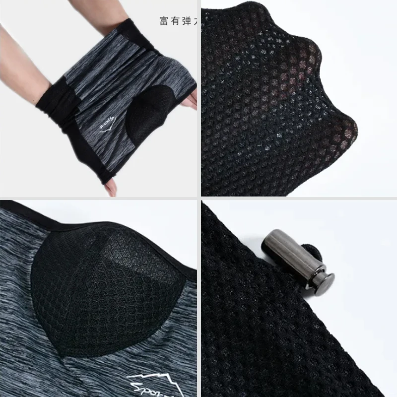 Ciclismo proteção de ouvido esportes ao ar livre escalada acampamento à prova vento balaclava motocicleta máscara facial pescoço cinta cachecol boné