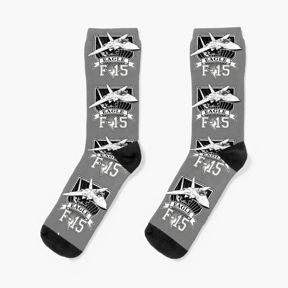 

F15 Eagle Socks cartoon hiking anti-slip loose Women's Socks Men's