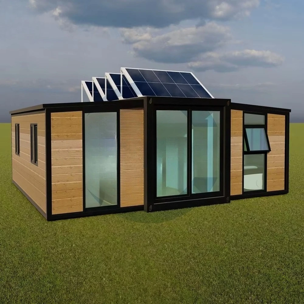 منازل تعمل بالطاقة الشمسية، منازل جاهزة محمولة تعمل بالطاقة، منازل ومكاتب حاويات متنقلة للمعيشة