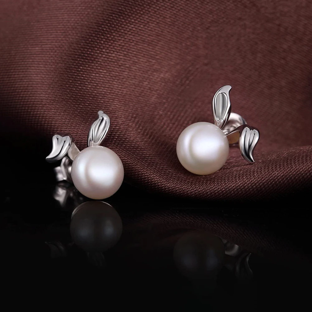 

1 Pair Pearl Earrings For Women Dangle Statement Elegant Corrosion Resistant Durable Long Wear Premium Material Unique
