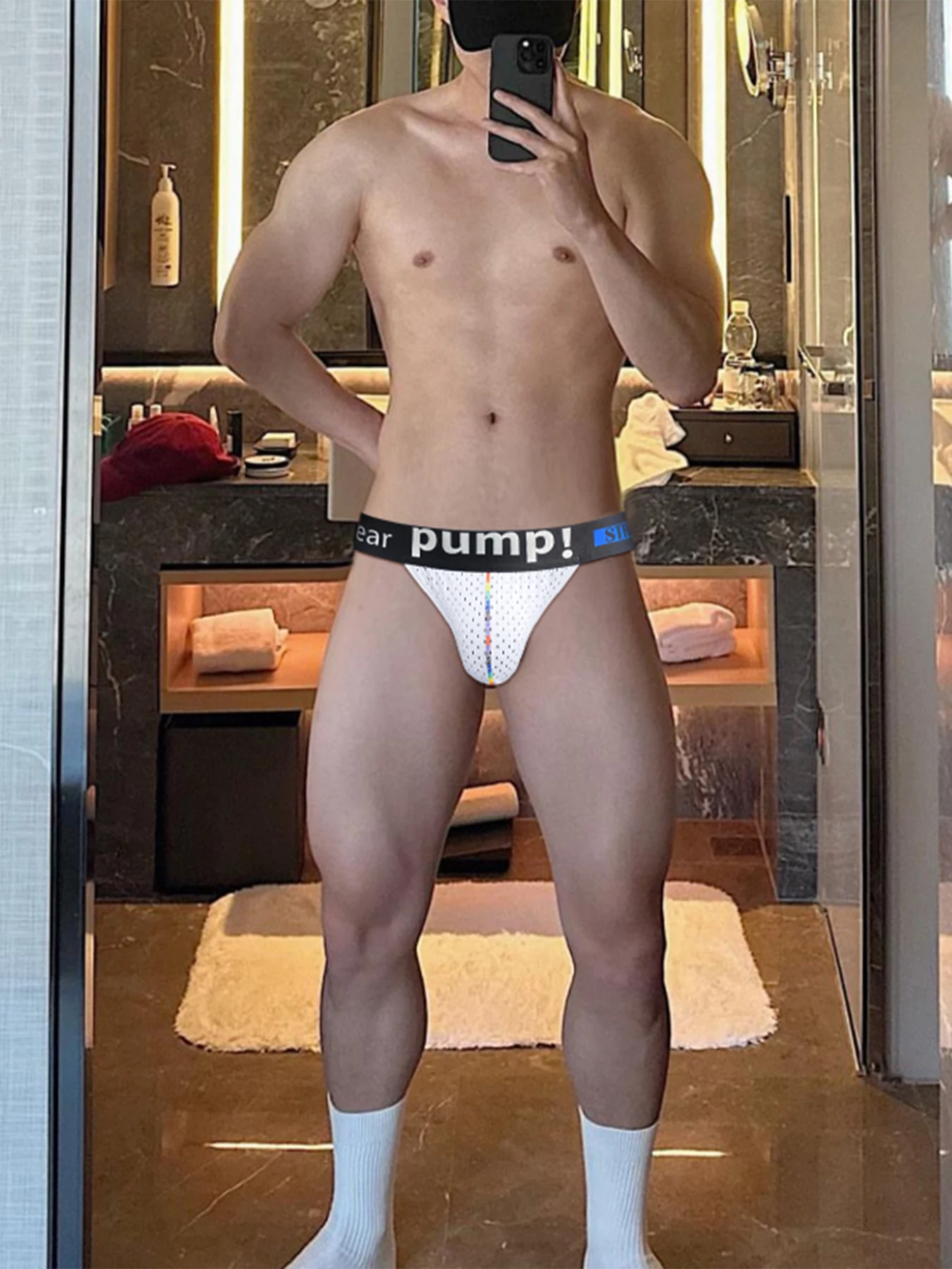 طويلة الرياضة ضيق الرجال السراويل القطن بلون موضة اللياقة البدنية الاتجاه الرجال الملاكم جذوع رجل مريح عالية الجودة boxershort #3