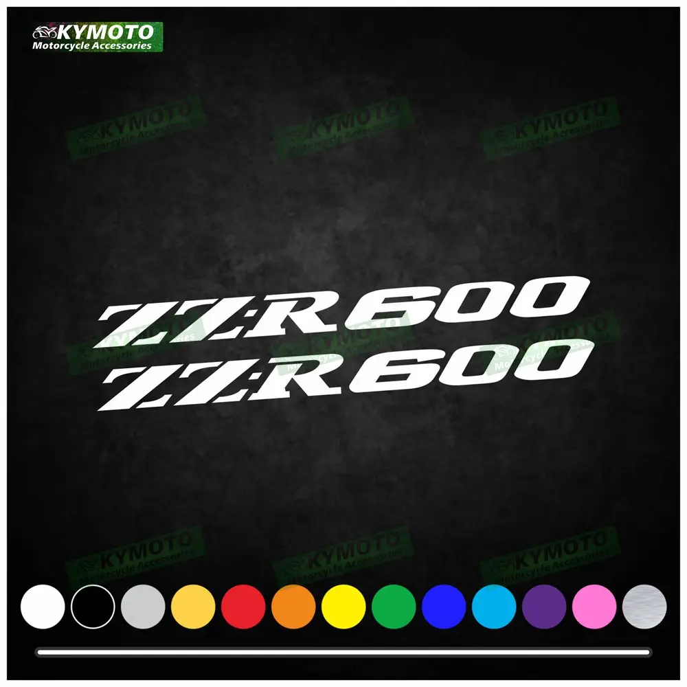 

For ZZ-R600 ZZR600 motorcycle accessories decals fairing decoration helmet fuel tank engine logo reflective waterproof sticker